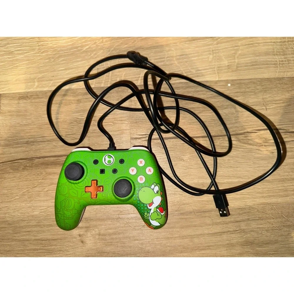 PowerA Yoshi Wired Controller Green for Nintendo Switch